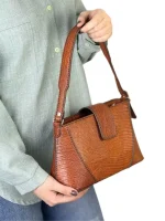 کیف زنانه چرم مجلسی مدل کارولین - Image 5