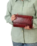 کیف زنانه چرمی مدل انجلینا - Image 6
