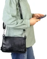 کیف زنانه چرم دوشی زنانه مدل دیبا - Image 6