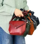 کیف چرم دوشی زنانه مدل ریچل