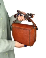 کیف چرم دوشی زنانه مدل ریچل - Image 9