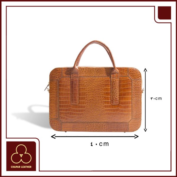 کیف اداری چرم مدل ساینار - Image 8