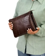 کیف چرم دوشی زنانه مدل ترانه - Image 6
