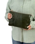کیف چرم دوشی زنانه مدل ترانه - Image 5