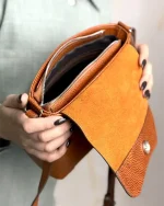 کیف زنانه چرمی دوشی زنانه مدل دردانه - Image 11