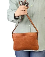 کیف چرم طبیعی زنانه مدل دورتا - Image 10