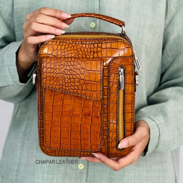 کیف چرم اسپرت مدل دونالد - Image 4