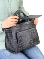 کیف زنانه چرمی مدل دیان - Image 11
