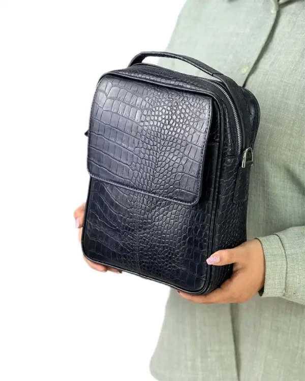 کیف چرمی اسپرت مدل رهام بزرگ - تصویر 5