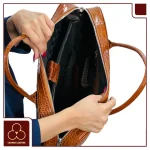 کیف اداری چرم مدل ساینار - Image 7