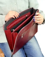 کیف کلاسوری (فولدر) چرم سهند - Image 13
