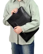 کیف کلاسوری (فولدر) چرم سهند - Image 4