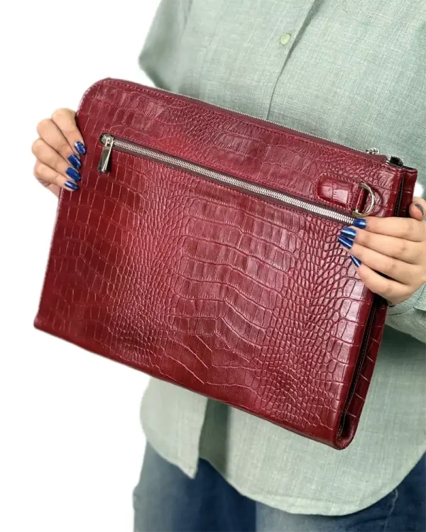 کیف کلاسوری (فولدر) چرم سهند - Image 9