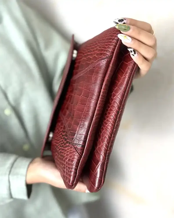 کیف زنانه چرم مدل طهورا - Image 9