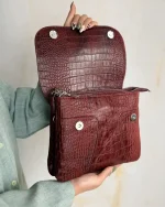 کیف زنانه چرم مدل طهورا - Image 12
