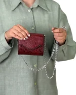 کیف چرم زنانه دوشی مدل لیونا - Image 7