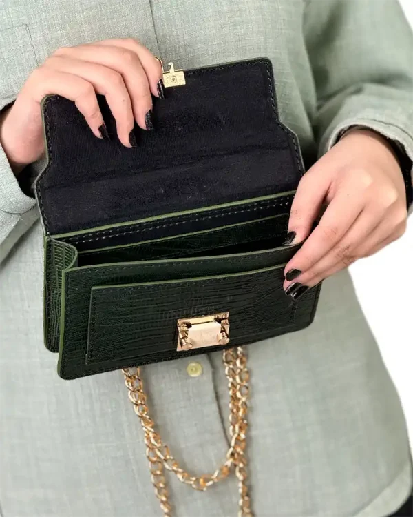 کیف زنانه چرم مدل ملانی کوچک - Image 9