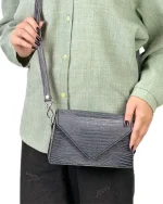 کیف زنانه کوچک چرم طبیعی مدل نیور - Image 5