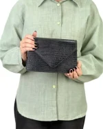 کیف زنانه کوچک چرم طبیعی مدل نیور - Image 6