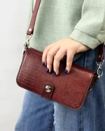 کیف زنانه چرم کوچک مدل ونوس - Image 6