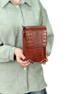 کیف اسپرت چرم طبیعی کوچک مدل کارلوس - Image 9