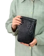 کیف اسپرت چرم طبیعی کوچک مدل کارلوس - Image 10