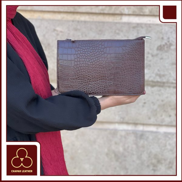 کیف زنانه چرم مدل تبسم - Image 12