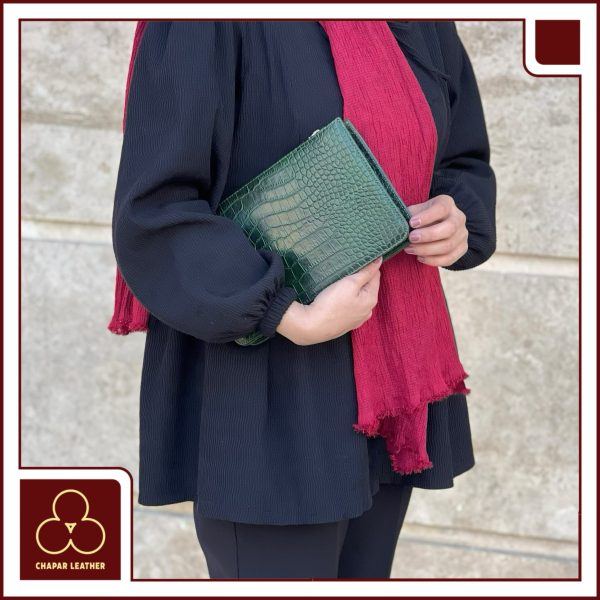 کیف زنانه چرم مدل تبسم - Image 11