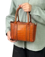 کیف دستی چرم زنانه مدل الما کوچک - Image 9