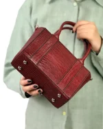 کیف دستی چرم زنانه مدل الما کوچک - Image 10