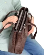 کیف چرم دستی زنانه مدل دلار - Image 6