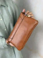 کیف دوشی چرم زنانه مدل طوبی - Image 11