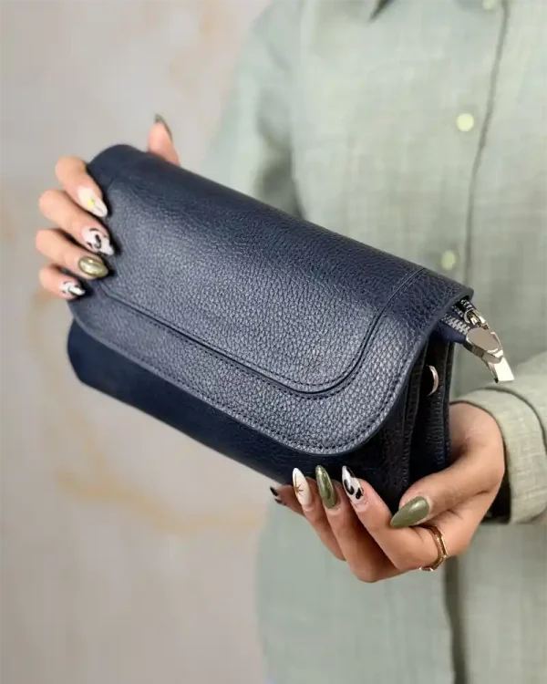 کیف دوشی چرم زنانه مدل طوبی - Image 6