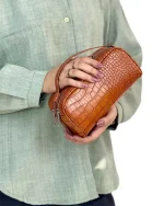 شوزبگ دستی چرم طبیعی مدل بردیا کوچک - Image 6