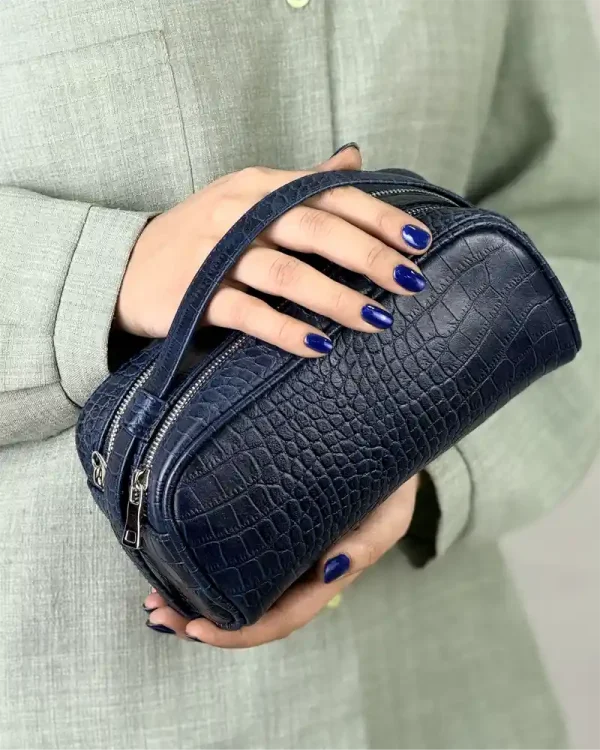 شوزبگ دستی چرم طبیعی مدل بردیا کوچک - Image 2