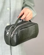 شوزبگ دستی چرم طبیعی مدل بردیا کوچک - Image 3