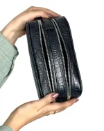 شوزبگ دستی چرم طبیعی مدل بردیا کوچک - Image 12