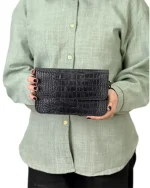 کیف دستی چرم زنانه مدل مونیکا کوچک - Image 12