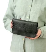 کیف دستی چرم زنانه مدل مونیکا کوچک - Image 14