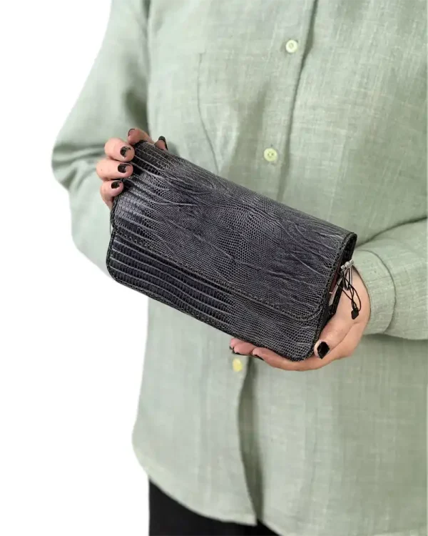 کیف دستی چرم زنانه مدل مونیکا کوچک - Image 15