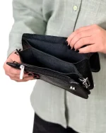 کیف دستی چرم زنانه مدل مونیکا کوچک - Image 19