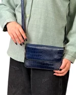 کیف دستی چرم زنانه مدل مونیکا کوچک - Image 7