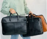 کیف اداری چرم طبیعی مدل سروش
