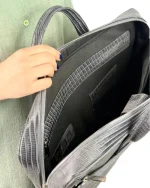 کیف اداری چرم طبیعی مدل سروش - Image 11