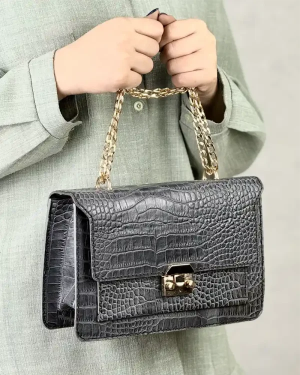 کیف چرمی زنانه مدل ملانی بزرگ - Image 7