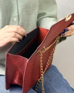 کیف چرمی زنانه مدل ملانی بزرگ - Image 8