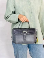 کیف مجلسی دستی و دوشی چرم زنانه ایلین - Image 2