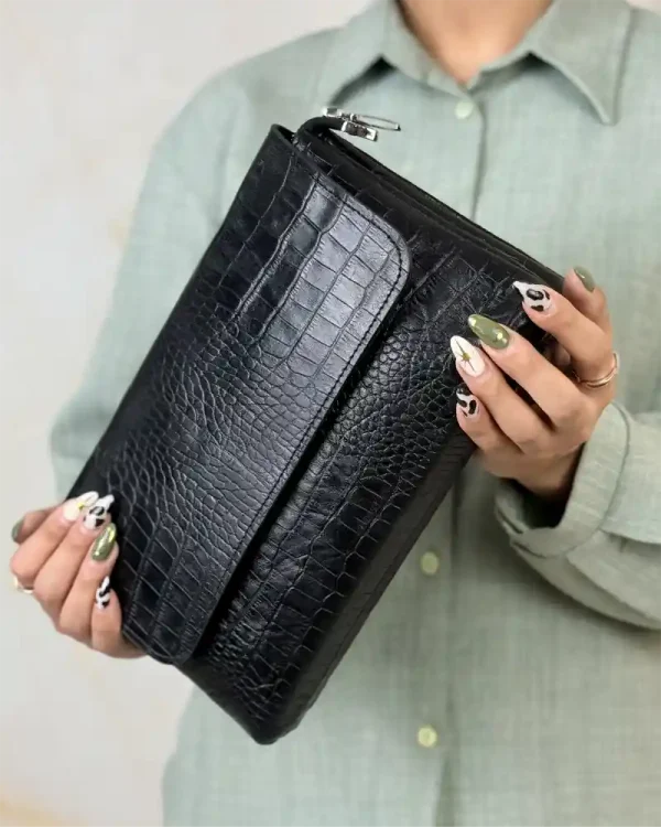 کیف چرمی زنانه مدل تیام بزرگ - Image 5