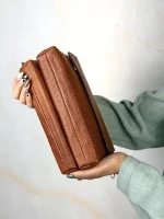 کیف چرمی زنانه مدل تیام بزرگ - Image 22