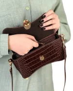 کیف مجلسی چرم زنانه مدل جورجیا - Image 16